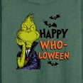 thumbnail image 3 of The Grinch - Grinch Happy Wholoween - Women's Lightweight French Terry Long Sleeve Shirt, 3 of 5