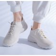 thumbnail image 5 of Women's Breathable Mesh Knit Casual Shoes Light-weight, sneakers,Comfortable, Lace - Up Sneakers for Daily Wear, 5 of 13