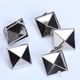 thumbnail image 5 of 100pcs 12mm Pyramid STUDS Spots Spikes RIVETS Punk Leathercraft DIY, 5 of 9
