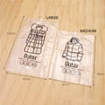 thumbnail image 3 of Bolsa De Compresión Para Colgar Ropa, Bolsa De Almacenamiento, Transparente, Grande, Gruesa, Abrigo De Plumón, Bolsa De Vacío De Bombeo, Bolsa De Clasificación De Ropa Scienceny HA025423-00, 3 of 6