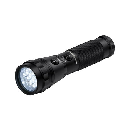 Galaxy 12 LED Flashlight 15 Lumens Waterproof Tactical Hunting Camping Hiking Fishing Emergency Everyday Free Battery Holster Lanyard Mid-SizeVERSATILITY: This.., By Smith Wesson