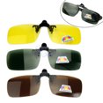 thumbnail image 4 of New Day Night for Vision Polarized Driving Clip-on Flip-up Lens Sunglasses Glass, 4 of 19