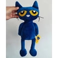 thumbnail image 2 of Muñeco de peluche Pete the Cat Pizza Party, peluche suave de gato azul, juguete de peluche súper suave Pete Kitty, 2 of 5