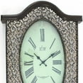 thumbnail image 4 of Bronze Finish Wooden Vintage Wall Clock, 4 of 5