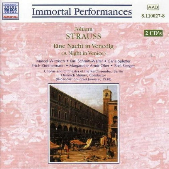 J. Strauss - Night in Venice - Music & Performance - CD