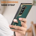 thumbnail image 3 of ELEHOLD Case for Samsung Galaxy Z Fold 6,PU Leather Cover with Wrist Strap Shockproof Protective Phone Case for Samsung Galaxy Z Fold 6,Green, 3 of 7