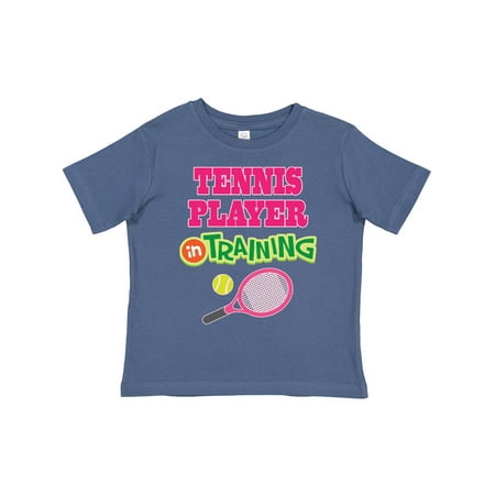 

Inktastic Future Tennis Player in Training Gift Toddler Toddler Girl T-Shirt