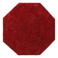 thumbnail image 2 of Unique Loom Everyday Shag Collection Area Rug - Solid (7' 10" Octagon Cherry Red), 2 of 5