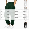 thumbnail image 4 of 15-16T Teen Boys Pants Fleece Lined Thick Straight Leg Elastic Waist Cozy Sweatpants with Side Pockets Fall Winter Casual Wear for Boys 12t 13t 14t 15t 16t,Dark Gray, 4 of 6