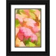 thumbnail image 1 of Murdock, Ramona 11x14 Black Ornate Wood Framed with Double Matting Museum Art Print Titled - Fall Leaves Cool Breeze, 1 of 4