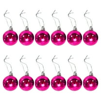 12 Pcs Of Christmas Ball Ornaments Shatterproof Christmas Decorations Christmas Tree Wedding Party Decorations Ball, 3cm