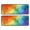 Rainbow Tie Dye, variant on Kitchen Rugs Sets Of 2,Rainbow Tie Dye Ink Pattern Anti Fatigue Kitchen Mat Rugs Non Slip Washable,Decorative Kitchen Floor Mats for Kitchen,Sink,Laundry,17"x47"+17"x47"