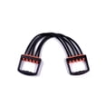 thumbnail image 1 of Greeniant Expansor de pecho, banda estiradora de tracción, ejercitador muscular desmontable, equipo de fortalecimiento para practicar ejercicio de fuerza Accesorios para máquinas de ejercicios Negro Greeniant OD028525-05, 1 of 6