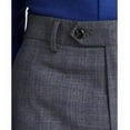 thumbnail image 5 of Michael Kors Men's Plaid Classic-Fit Wool-Blend Stretch Pants Gray B4HP $190 (Regular,42,30 in), 5 of 7
