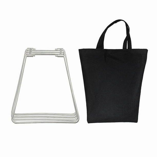 Foldable Metal Stand Metal Luggage Rack Portable Foldable Cooler Stand Storage Box Holder Easy to Carry Ref: 9690