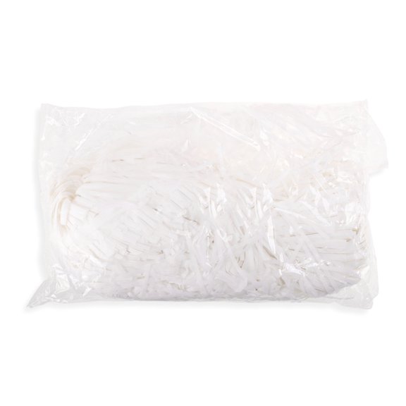 Unique Bargains 7.05 oz Raffia grass filler Shredded paper filler for Christmas Easter White