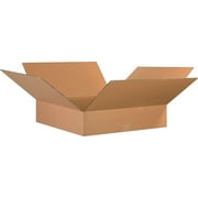 SI Products 26 x 26 x 6 Shipping Boxes, 32 ECT, Brown 262606