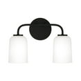 thumbnail image 5 of Capital Lighting 148821MB-542 Lawson 2 Light 14" Wide Vanity Light - Black, 5 of 7