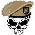 thumbnail image 1 of 9" US Army Beret Unit Ranger 2nd Battalion Vinyl Sticker, 1 of 1