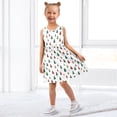 thumbnail image 7 of Girls Dress Christmas Snowman Sleeveless Dress for Girls Hem A-Line Casual Sundress, 7 of 7