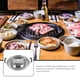 thumbnail image 5 of Bandeja de metal para asar, sartén multiusos para barbacoa, parrilla para comida al aire libre, accesorio para asar, 5 of 5