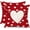Red, variant on Valentine''s Day Pillow Covers 20x20 Inch Set of 2 White Hearts Decor Red Throw Pillow Covers Valentine''s Day Cushion Case Decoration for Sofa Couch 53A
