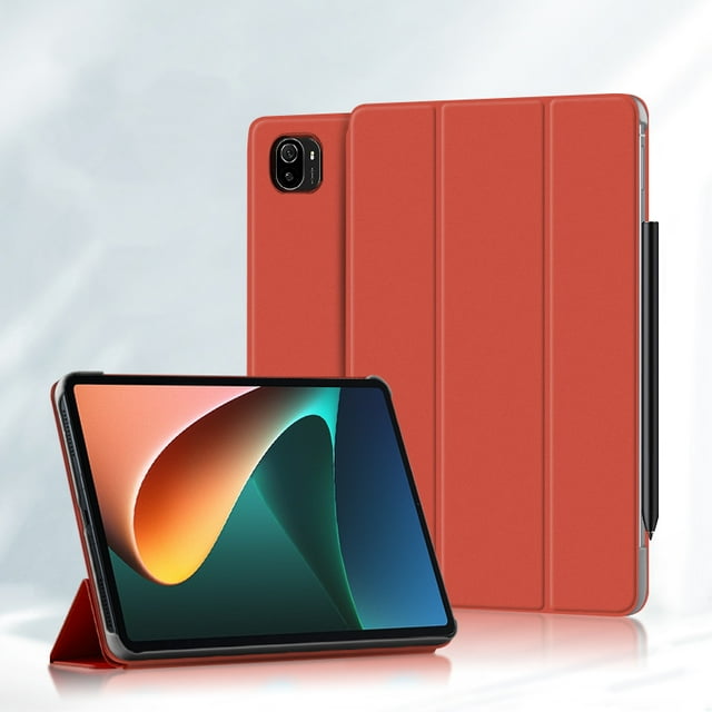 For Xiaomi Mi Pad 5 Pro Case Ultra Thin Magnetic Smart Cover for MiPad 5 Pro 2021 Tablet 11 Inch mipad5 With Auto Wake UP orange shell MiPad 5 Pro