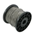 thumbnail image 3 of ALL-CARB 7 x 7 Strand Construction 328FT 1/16 Inch Stainless Steel Wire Rope with 150 Sleeves Fit for Hanging Items and Building Fences, 3 of 7