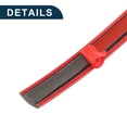 thumbnail image 4 of 3/5" 15mm Width Self Adhesive Car Door Window Bumper Trim Strip Sticker 10Ft 300cm Gloss Red, 4 of 6
