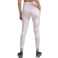 thumbnail image 2 of DKNY Women's Crossover Front Tie Dyed Leggings Cotton Blend White-Pink size XS, 2 of 2