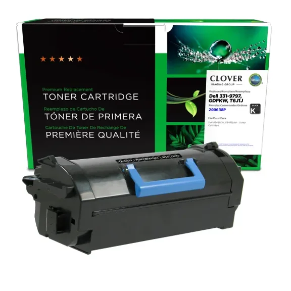 Remanufactured Clover Imaging Toner Cartridge compatible with Dell B5460/B5465