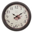 thumbnail image 2 of Monarch Specialties I 9042 - Clocks, 20" Round, Wall Clock, Brown, Transitional, 2 of 4
