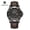 Brown, variant on New men's watch with large dial, concept watch, high-end men's wristwatch with air holes, luminous waterproof quartz watch for men