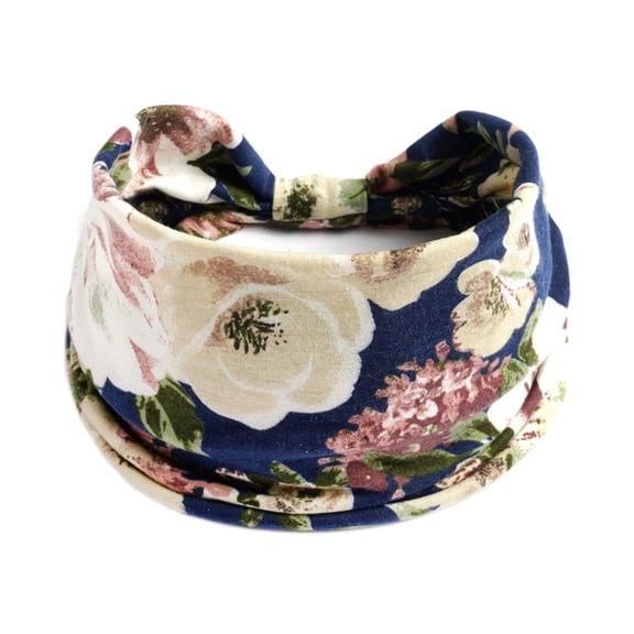 WCJM Wide Elastic Headband Hair Headband Ladies Yoga Hijab Exercise Wicking Headband Elastic Non-Slip Headband Knotted Running Sports Headband
