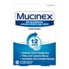 Mucinex Chest Congestion, Expectorant 12 Hour Extended Release Tablets, 20ct, 600mg Guaifenesin with Extended Relief of Chest Congestion Caused by Excess Mucus. Thins and Loosens Mucus