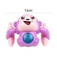 thumbnail image 3 of Juguetes De Monos Que Caen Juguetes eléctricos para bebés Fun Voice Control Tumbling Monkey Light Music (Rosa-violeta), 3 of 6