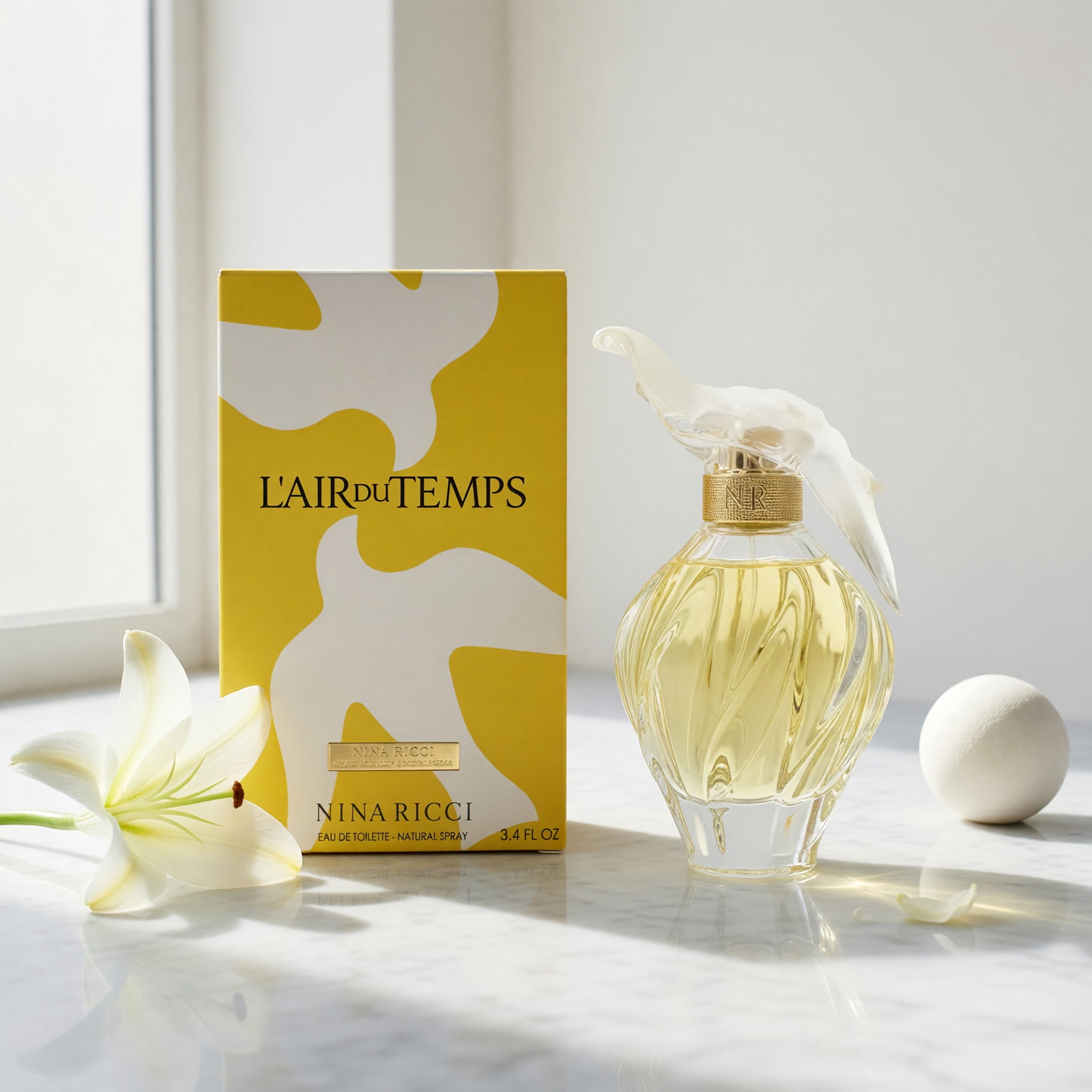 Nina Ricci L'Air du Temps 3.3 oz EDT Spray, Floral-Spicy Fragrance