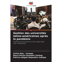 Gestion des universités latino-américaines après la pandémie, (Paperback)