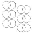 thumbnail image 4 of WHAMVOX 12Pcs Reusable Book Rings Loose Leaf Book Rings Metal Notepad Rings Loose Leaf Metal Binder Rings, 4 of 8