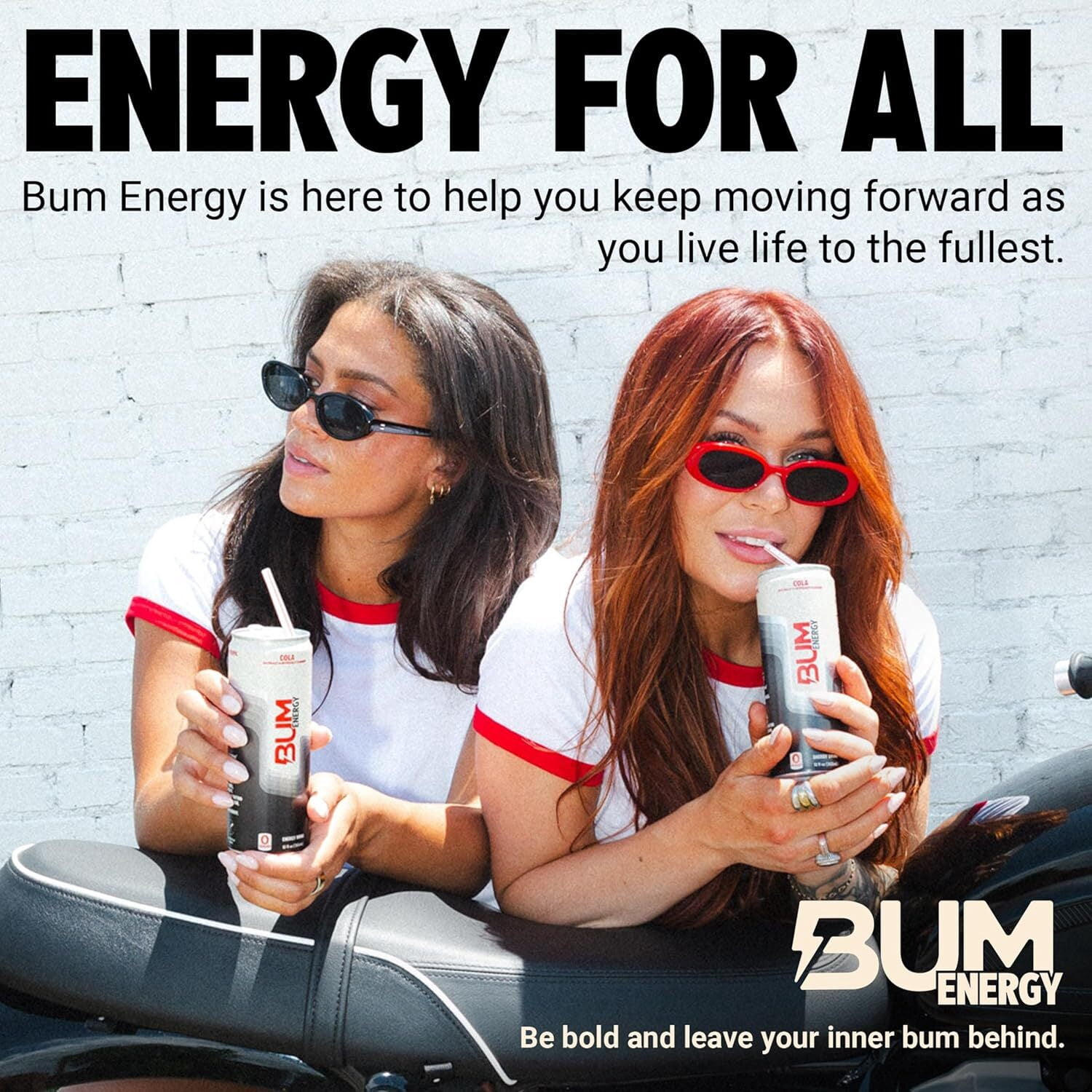 Bum Energy Cola Energy Drink, 112 mg Natural Caffeine, 12 fl oz