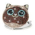 thumbnail image 1 of DIY Rhinestone bordado mosaico maquillaje espejo pintura por número Kits gato para niña Hugtrwg Para estrenar, 1 of 9