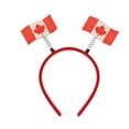 thumbnail image 1 of Yanonmyfd National Various Flag Soccer headband for World Cup Party,Patriotic Celebration Decoration Hair Accessory,Team Party Sports Football Plastic Elastic Hair Accessories,Canada, 1 of 16