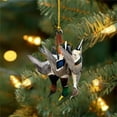 thumbnail image 6 of Animal Hunting Ornament Animal Hunting Car Hanging Ornament Waterfowl Hunting Decor Acrylic Christmas Ornaments Charm 2D Flat Design, 6 of 8