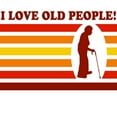 thumbnail image 3 of CafePress - I Love Old People! Women's Pink T Shirt - Women's Classic T-Shirt, 3 of 4
