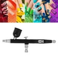 thumbnail image 3 of Pistola pulverizadora neumática de doble acción para tatuajes, uñas y pintura., 3 of 11