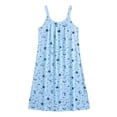 thumbnail image 2 of Avidlove Womens Nightgowns Sleeveless Sleepwear Camisole Sleep Dress Wide Strap Pleated Nightshirt, 2 of 6