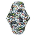 thumbnail image 1 of Serviettes Menstruelles Réutilisables Femmes Portables Lavables en Tissu au Charbon de Bambou, 1 of 8