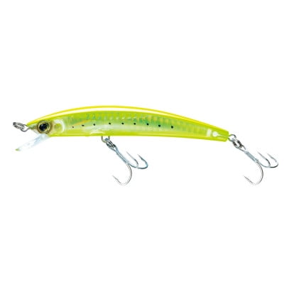 Yo-Zuri Crystal 3D Minnow 5 1/4", Chartreuse