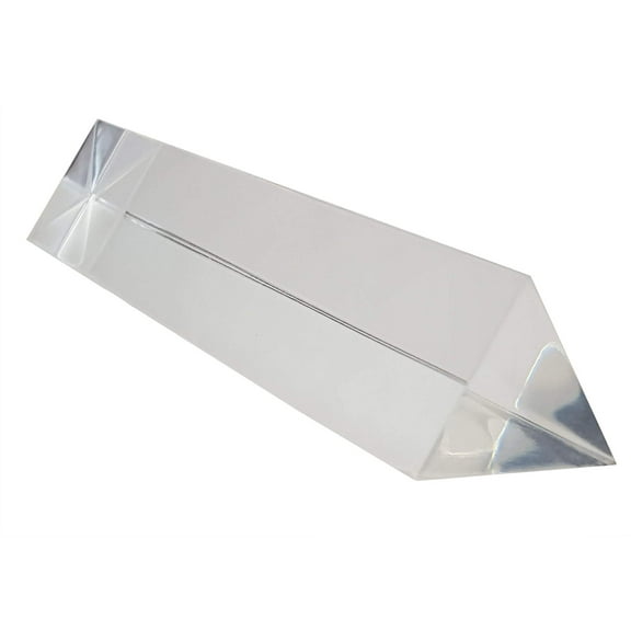 Prism, Acrylic Equilateral, 25mm side length x 150mm overall length.