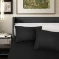 thumbnail image 4 of Lirex Pillow Cases Brushed Microfiber Queen Size 20x30, Set of 2, Black, 4 of 6